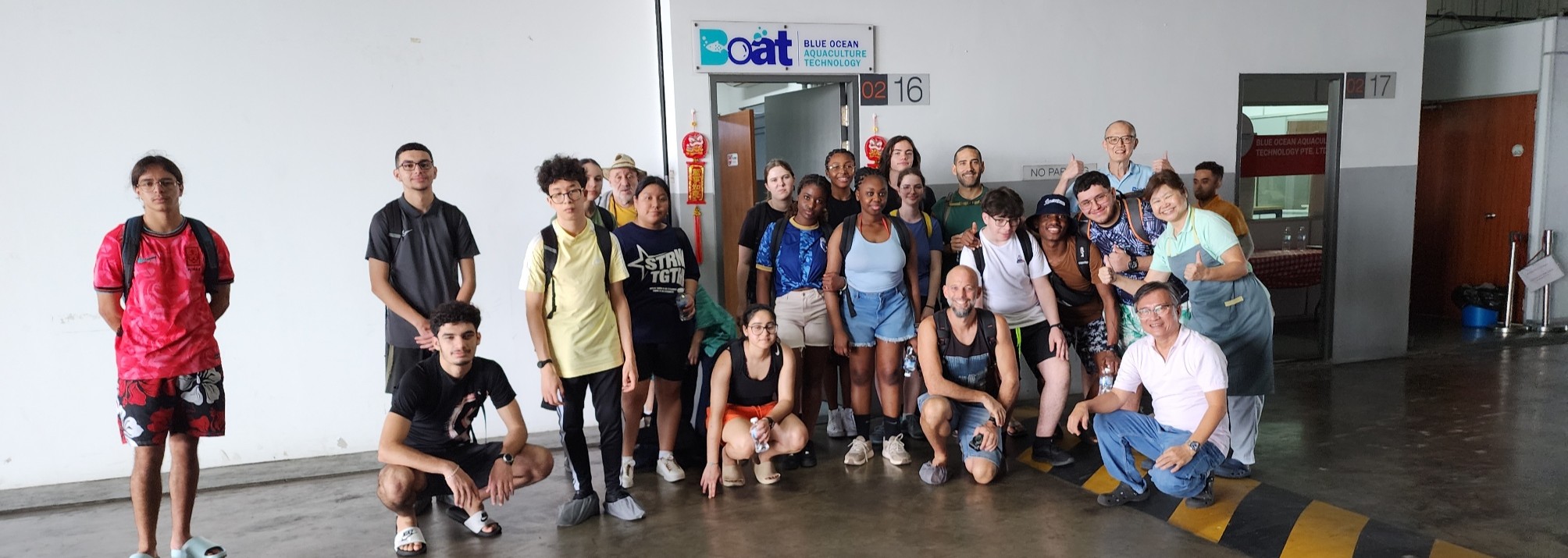 French Students from Lycee Paul Eluard, Saint-Denis Visited BOAT